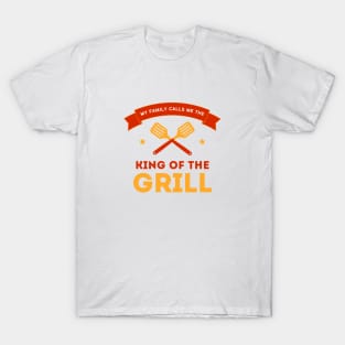 King of the grill Dad Gift T-Shirt